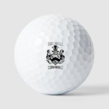 Golfball Thomas UK Nachname Schild