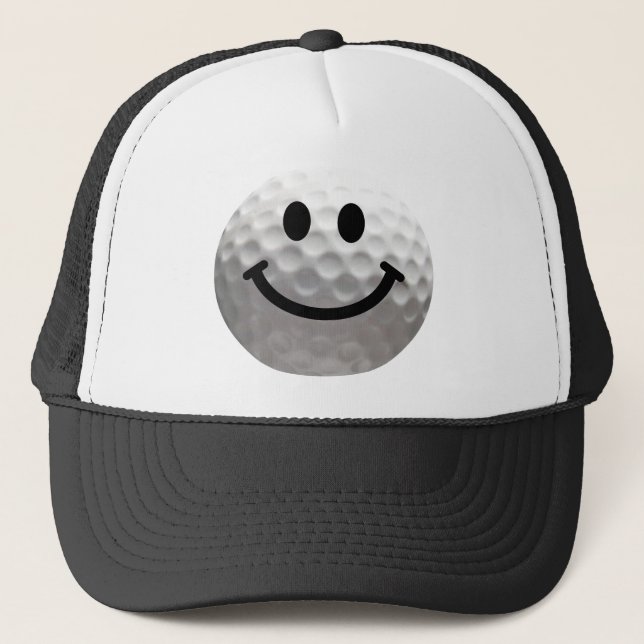 Golfball Truckerkappe (Vorderseite)