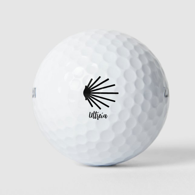 Golfball Ultreia Saint James Way (Vorderseite)