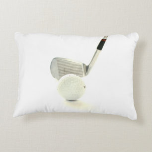 Golfball und Verein Zierkissen