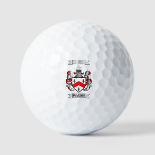 Golfball Walsh Familienname und Wappen