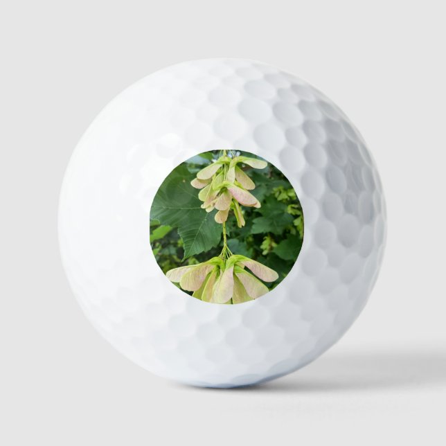 Golfball White Flower Nature (Vorderseite)