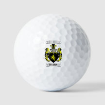 Golfball Wilson UK Nachname Schild