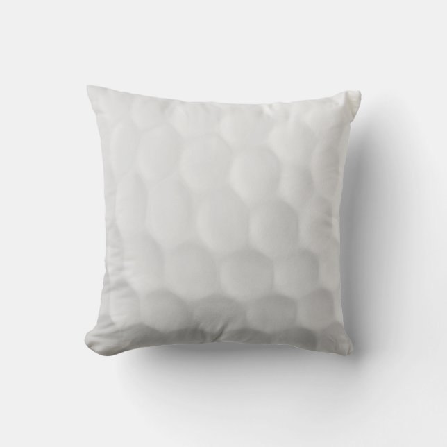 Golfball-Wurfs-Kissen Kissen (Vorderseite)