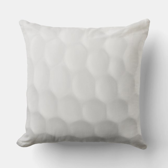 Golfball-Wurfs-Kissen Kissen (Vorderseite)