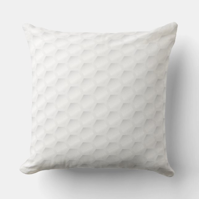 Golfballbeschaffenheit Kissen (Vorderseite)