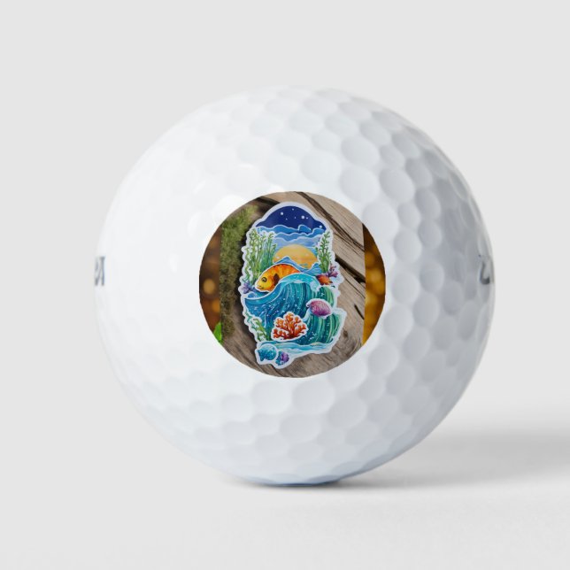 Golfbälle (Vorderseite)
