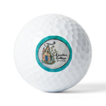 Golfbälle für kreative Hütte
