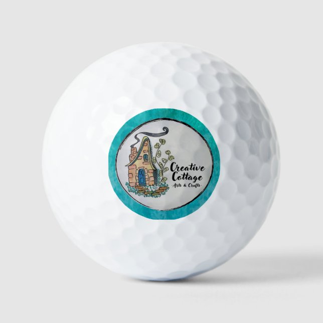 Golfbälle für kreative Hütte (Vorderseite)