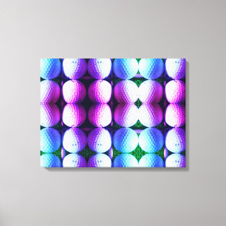 Golfbälle Gestrichen Canvas Printwerbung Leinwanddruck