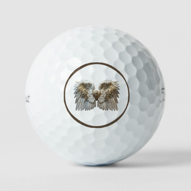 Golfbälle mit Flügel-Präzision (Vorderseite)