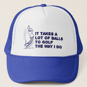 Golfbälle Truckerkappe
