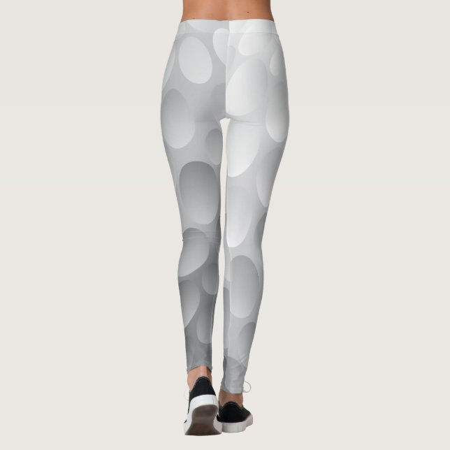 Golfballgrübchengamaschen Leggings (Rückseite)
