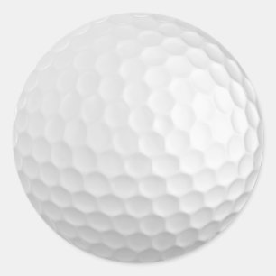 Golfballkleber Runder Aufkleber