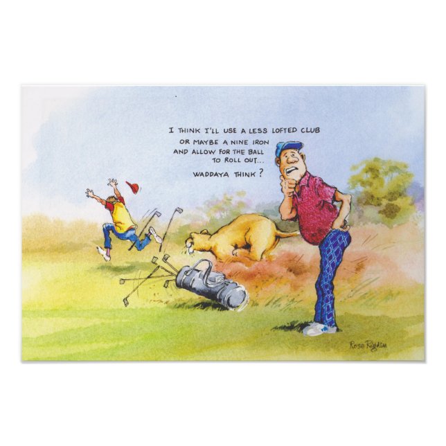 Golfberatung Fotodruck (Vorne)