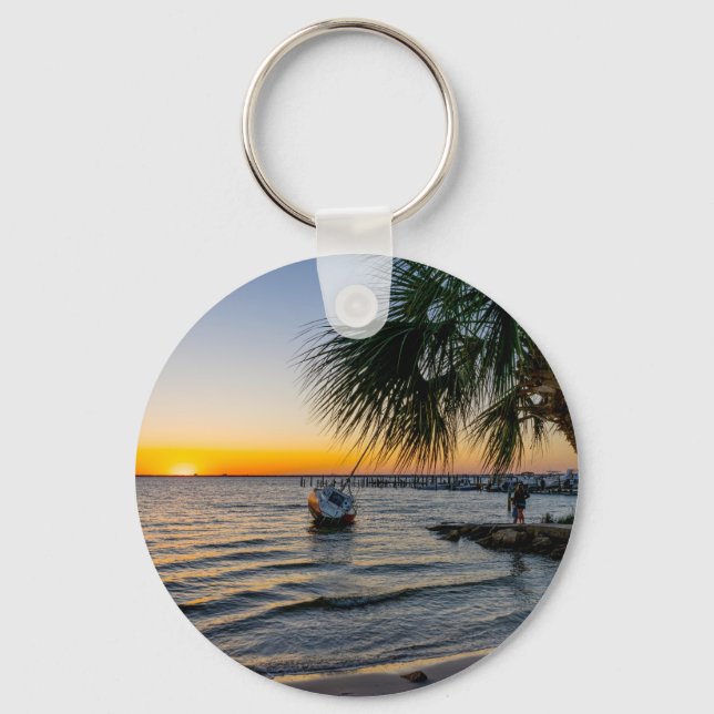 Golfbrise Florida Sunset Key Chain Schlüsselanhänger (Vorderseite)