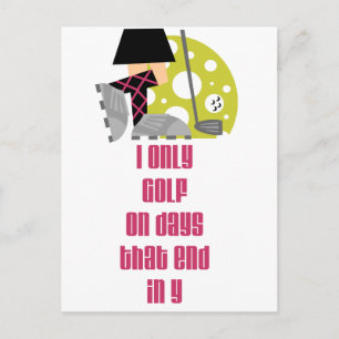 GolfChick Days Postkarte