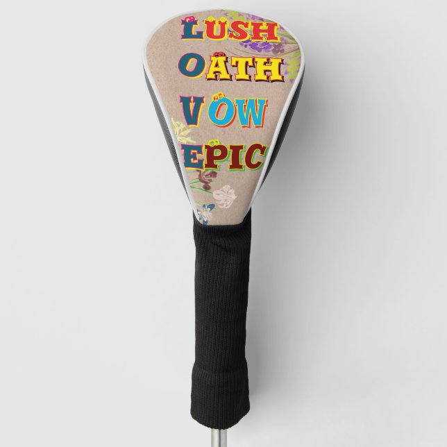 Golfclub Golf Headcover (Vorderseite)