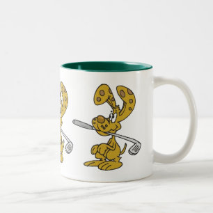 Golfclub Keramik Tasse für Kaninchen