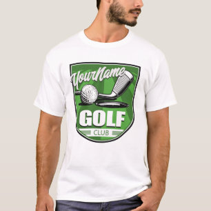 Golfclub NAME Pro Golfer Spieler Personalisiert   T-Shirt