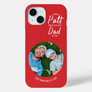 Golfdad Modernes Rottypografie-Foto Case-Mate iPhone Hülle