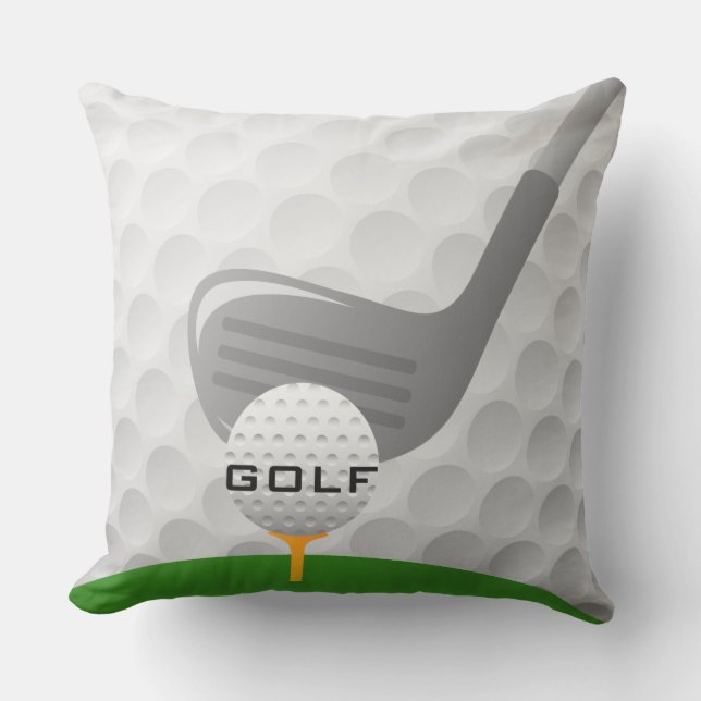 Golfdesign Außenkissen Kissen (Vorderseite)