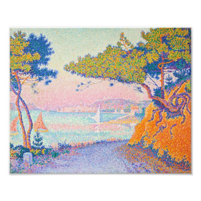 Golfe Juan | Paul Signac | Fotodruck (Vorne)