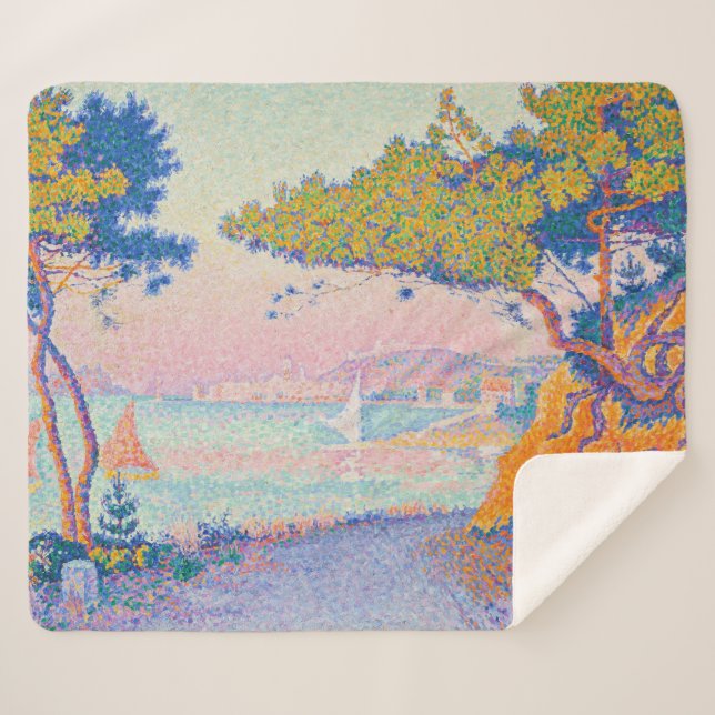 Golfe Juan | Paul Signac | Sherpadecke (Vorderseite (Horizontal))