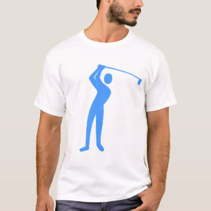 Golfen - Babyblau T-Shirt
