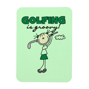 Golfen ist Groovy Magnet