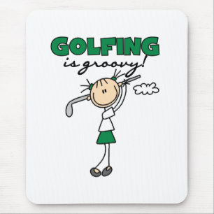 Golfen ist Groovy Mousepad