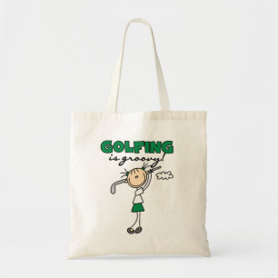 Golfen ist Groovy T-Shirts und Geschenke Tragetasche