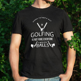 Golfen nicht vor jedem, es braucht viele Bälle Tri-Blend Shirt