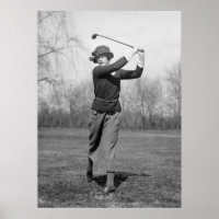 Golfen von Frauen: 1920er