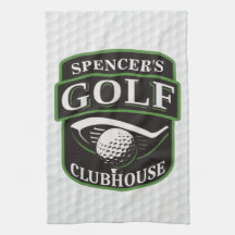 Golfer ADD NAME Player Golf Ball Club Clubhouse