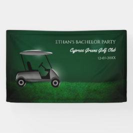 Golfer-Bachelor-Party - Green Golf carb - Golfspie Banner