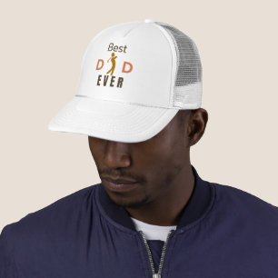 Golfer Bester Vater je Moderner Tag der trendigen Truckerkappe