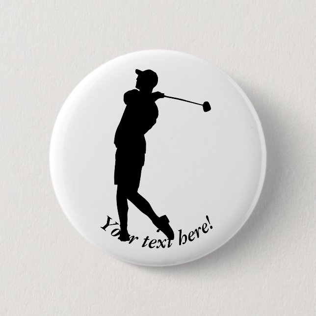  Golfer Button (Vorderseite)