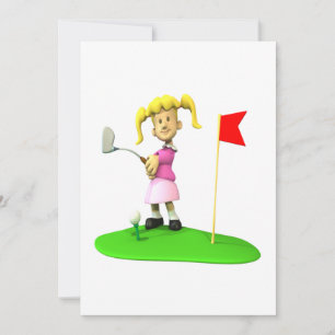 Golfer Einladung