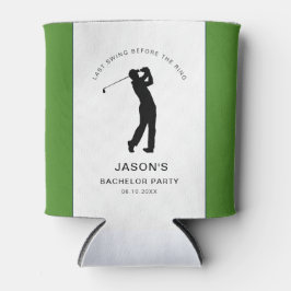 Golfer Golf Themed Bachelor Party  Dosenkühler