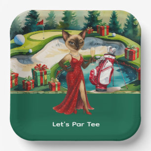 Golfer Golfer-Party Pappteller