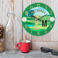 Golfer Golfplatz Individuelle Name 3-D Monogram