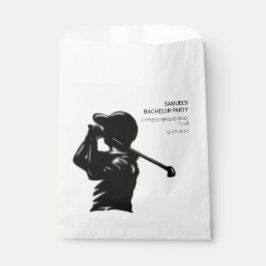 Golfer-Golftrip Bachelor Party minimal Geschenktütchen