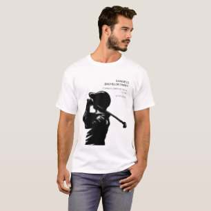 Golfer-Golftrip Bachelor Party minimal T-Shirt