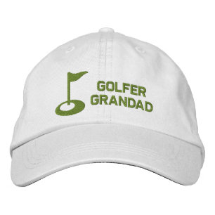 Golfer Grandad Bestickte Baseballkappe