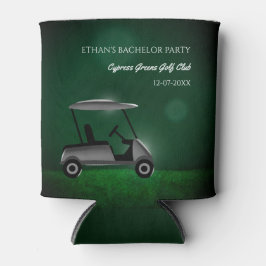 Golfer Groom Golf Bachelor Party - Green Golf Dosenkühler
