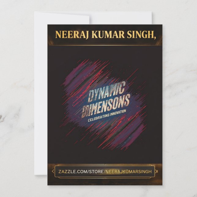 Golfer Hat  Dankeskarte (Vorderseite)