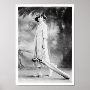 Golfer Helen Herendon - Golf Fotografy Print Poster