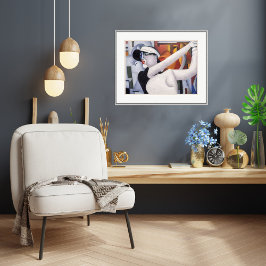 Golfer - Impression d'art en toile
