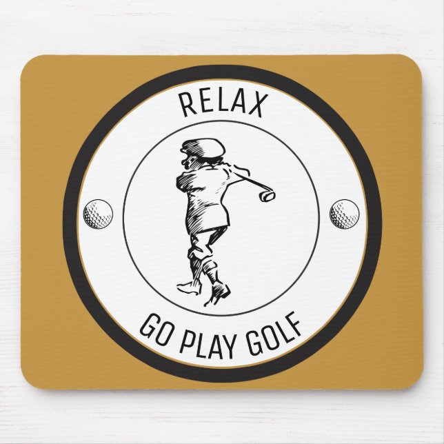 Golfer Mousepad (Vorne)